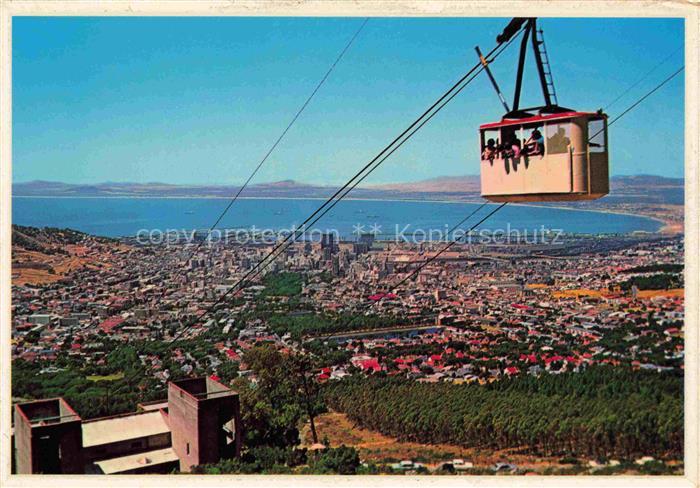 Cape-Town Kaapstad Kapstadt South-Africa RSA Cable cars Table Mountain
