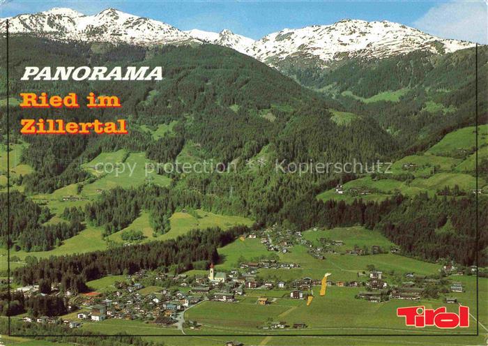 Ried Zillertal Fliegeraufnahme