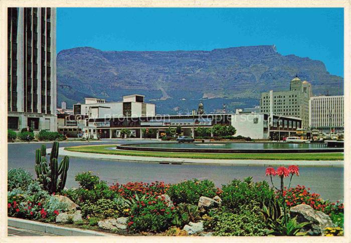 Cape-Town Kaapstad Kapstadt South-Africa RSA Railway station complex Beneath the