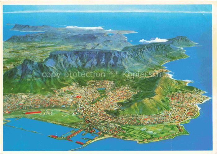 Cape Peninsula Southafrica RSA Fliegeraufnahme