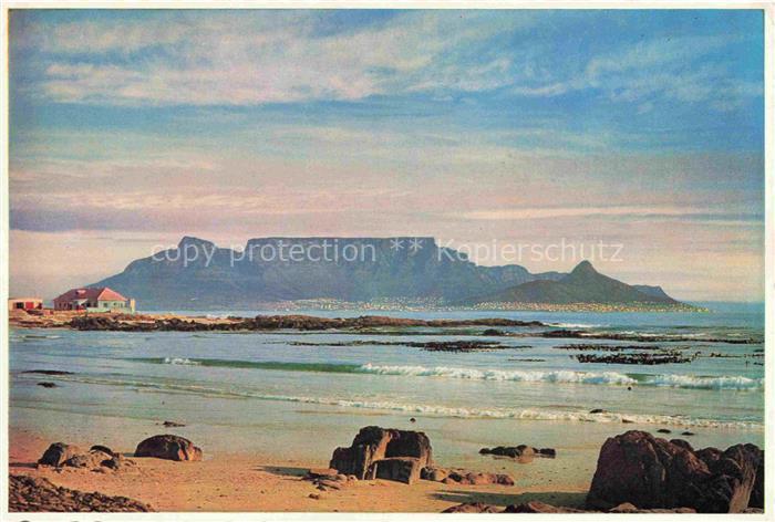Southafrica Suedafrika RSA Famous Backdrop Table Mountain from Bla