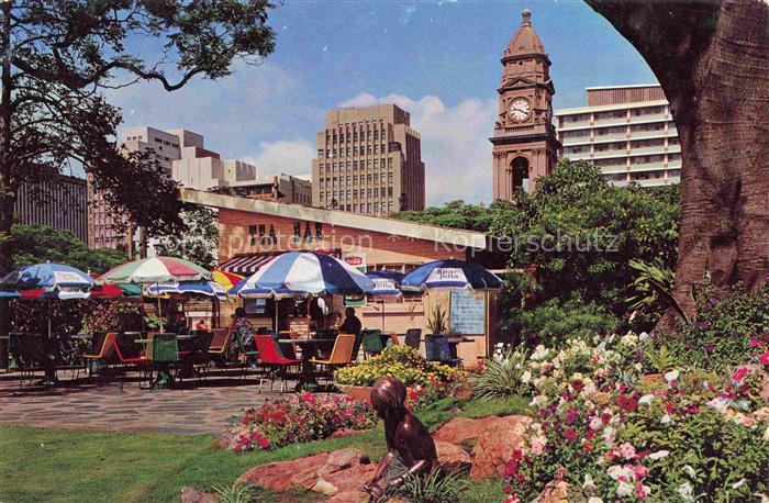 Durban  Southafrica RSA Tea Garden in City Hall Gardens