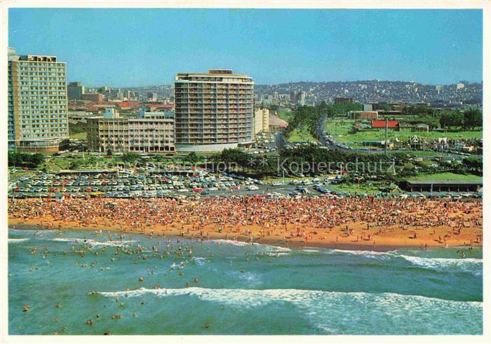 Durban  Southafrica RSA Typical Holiday Parade of Sun Worshippers and Bathers