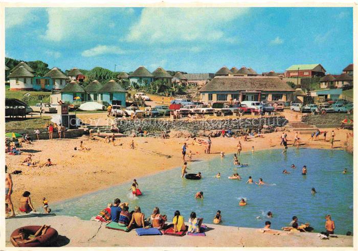 Port Elizabeth  Southafrica The Willows Popular rock bound inlet with a plesant