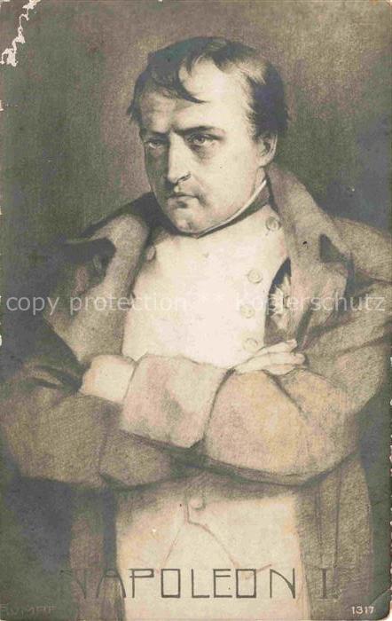 Napoleon Bonaparte Adel Rumpf Nr. 1317 Portraet