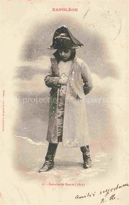 Napoleon Bonaparte Adel Retraite de Russi 1812