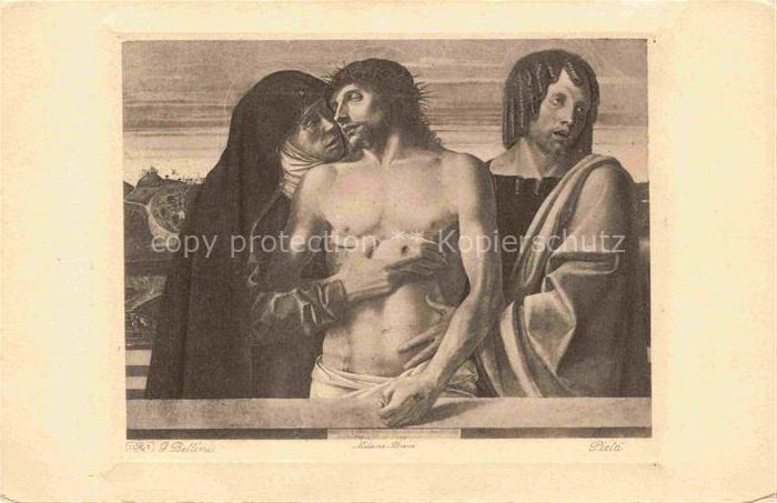 Jesus Christus Christentum G. Bellini Milano Pieta