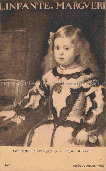 Velasquez Velazquez Kuenstlerkarte Linfante Marguerite