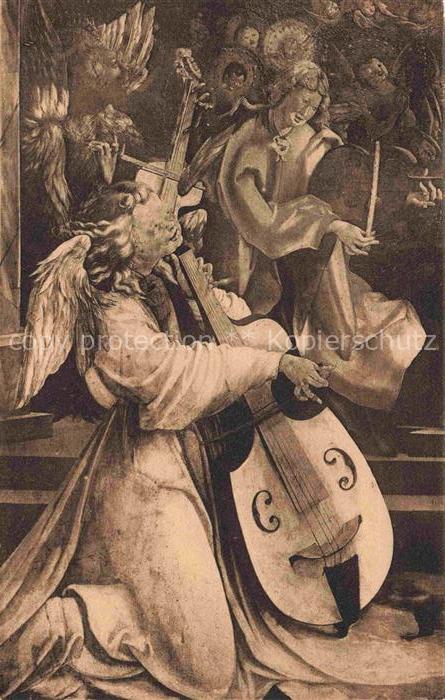 Gruenewald Matthias Gruenewald Mathias Kuenstlerkarte Concert Anges