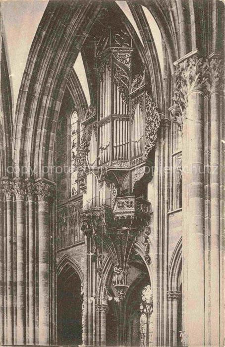 Orgel Kirchenorgel Organ Orgue Strassburg i.E. Muenster