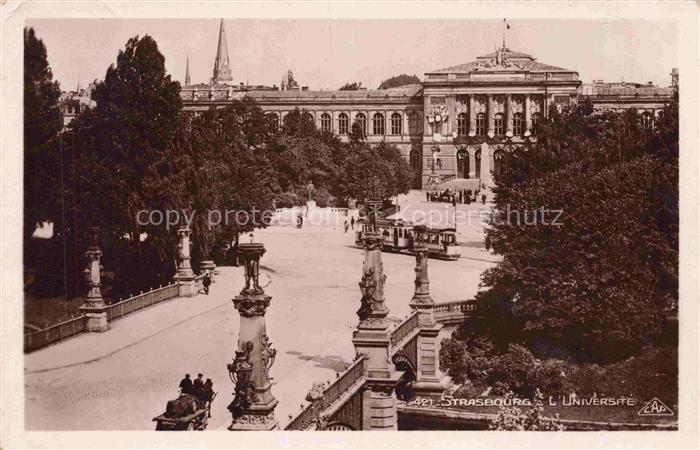 Strassenbahn Tramway-- Strassbourg Universite