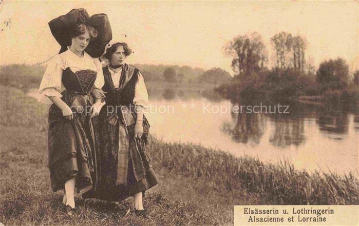Trachten Alsace Elsaesserin Lothringerin