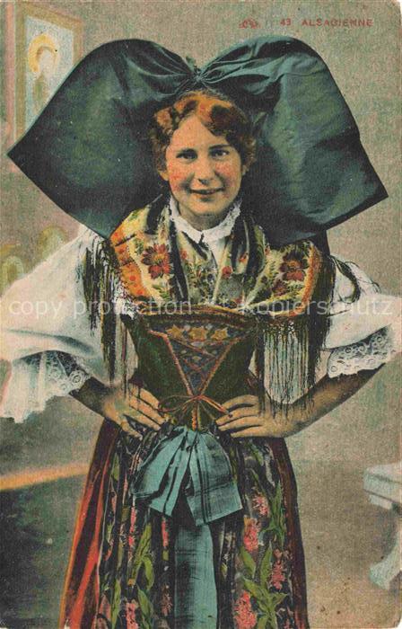 Trachten Alsace Elsaesserin