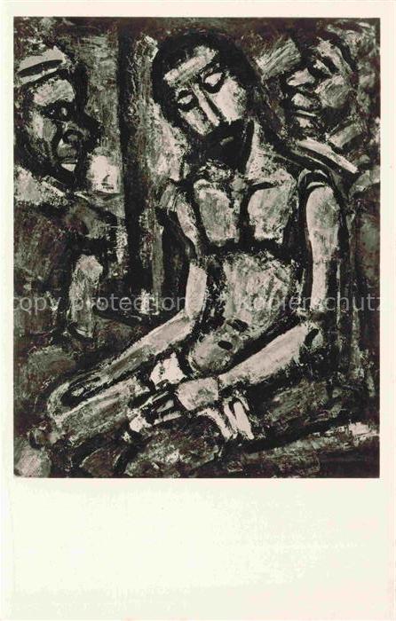 Jesus Christus Christentum Georges Rouault Christ Mocked by Soldiers