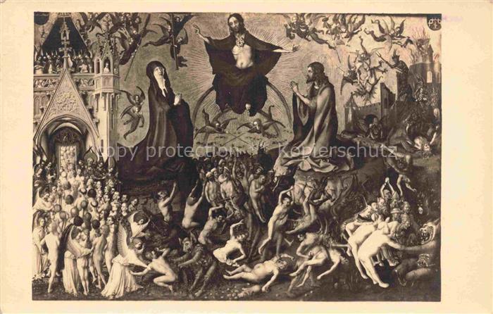 LOCHNER Stefan Kuenstlerkarte Wallraf Richartz Koeln