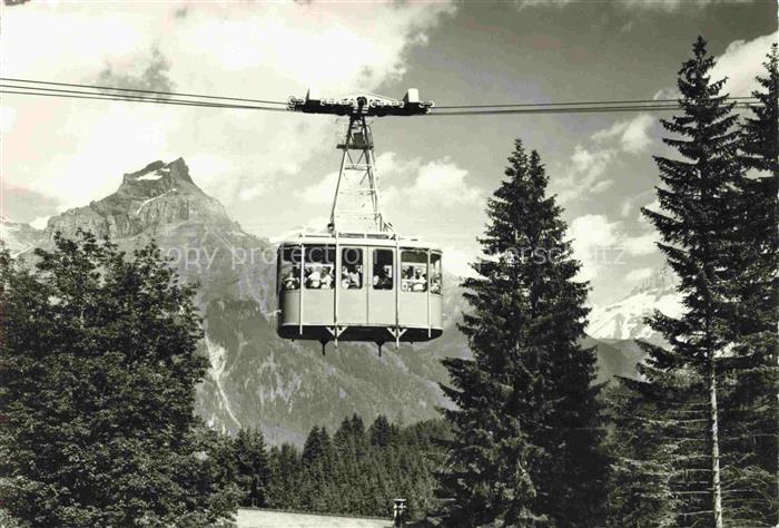Seilbahn Cable-Car Telepherique Gerschnialp Truebsee
