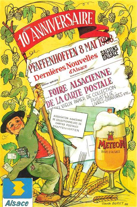 Bier Beer Biere Pfaffenhoffen Alsace 10 Anniversaire