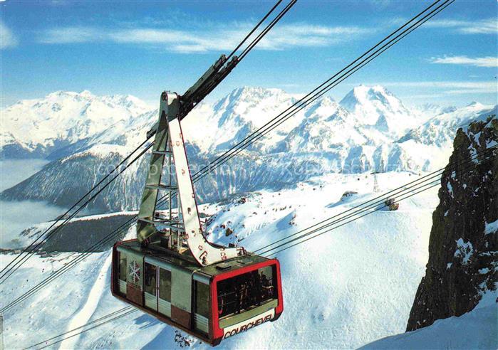 Seilbahn Cable-Car Telepherique Courchevel Savoie France