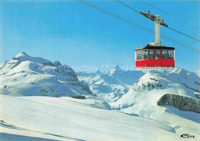 Seilbahn Cable-Car Telepherique Flaine