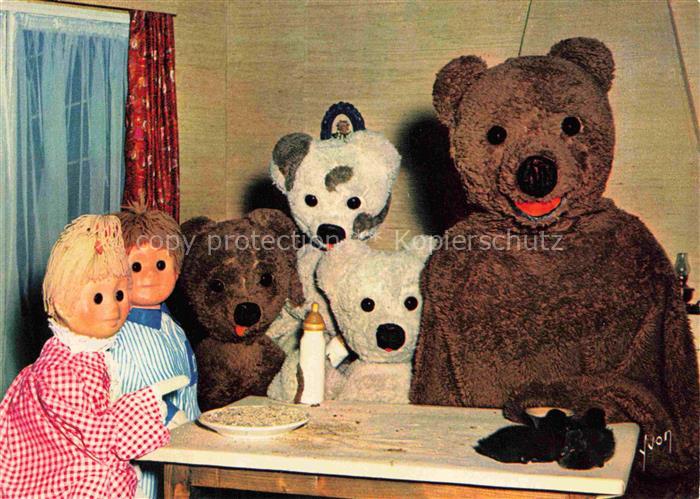 Vermenschlicht Teddy Puppen Nounours