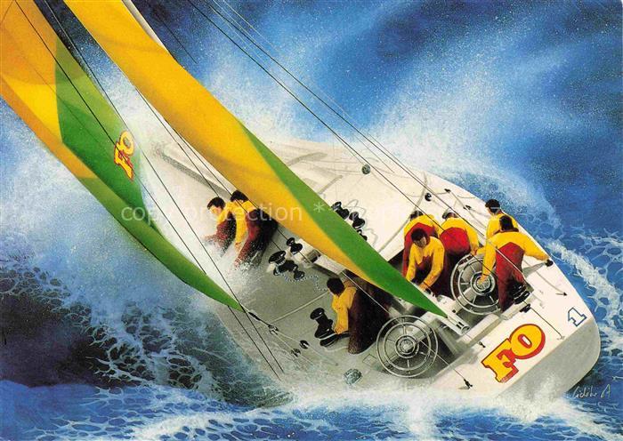 Segelboote Segelschiffe Sailing Voile Vela-- La Puissance Action du syndicalisme