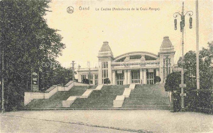 Gand  GENT Belgie Casino Ambulance de la Croix-Rouge