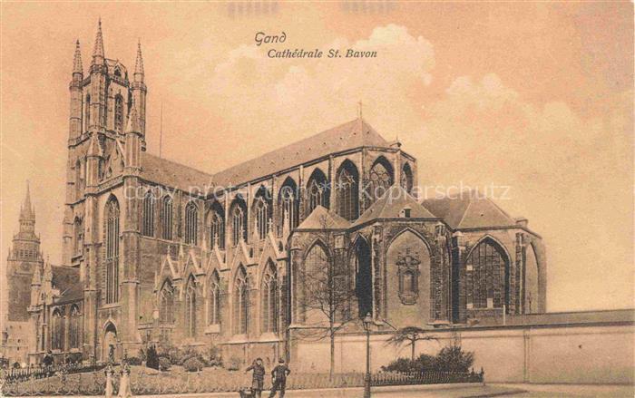 Gand  GENT Belgie Cathédrale Saint Bavon