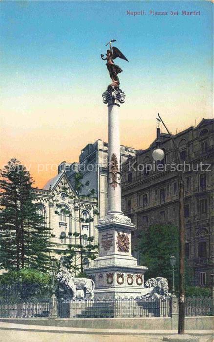NAPOLI Neapel Naples IT Piazza dei Martiri Monumento