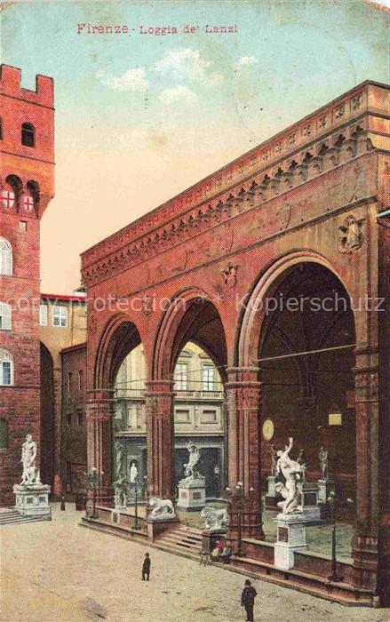 FIRENZE Florence Florenz Toscana IT Loggia de Lanzi