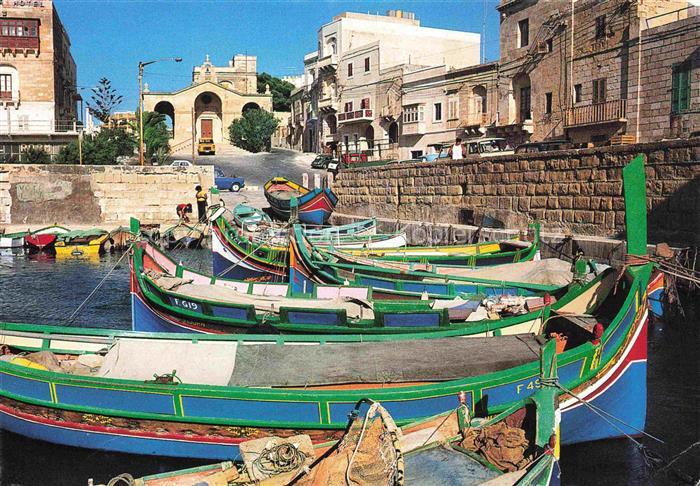 Malta  Insel Fishing Harbour St. Paul's Bay