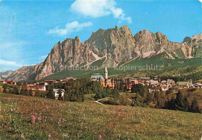 Cortina d Ampezzo Veneto IT Panorama Il Pomagagnon Dolomiten