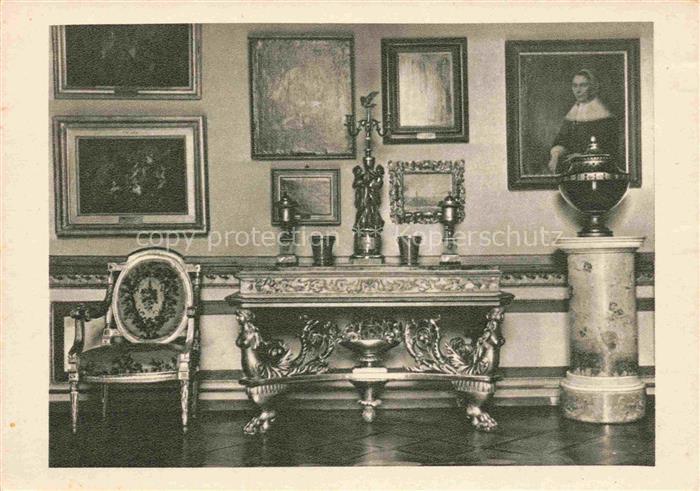 Moscou Moskau Moscow RU Musée Ostankino La table dorée