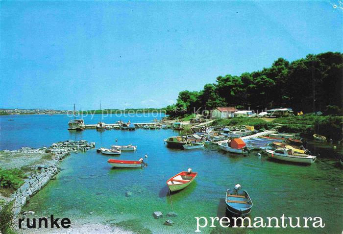 Premantura Medulin Pula Croatia Autokamp Runke Hafen