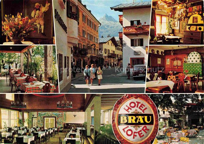 Lofer AT Hotel Lofer Restaurant Gartenterrasse Ortszentrum Luftkurort