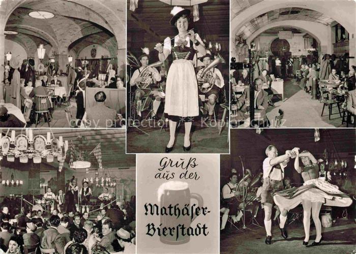 Muenchen Bayern Mathaeser Bierstadt Gaststaettenbetriebe Veranstaltung Tanz