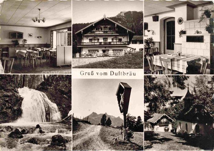 Samerberg Grainbach Rosenheim Bayern Berggasthof Hotel Duftbraeu Gastraum Wasser