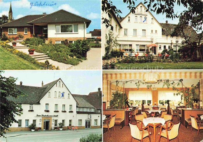 Sandebeck Hotel Pension Zum Teutoburger Wald Gastraum Garten