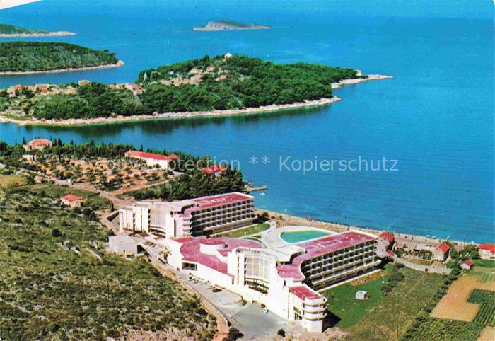 Cavtat Croatia Hotel Albatros Kuestenpanorama