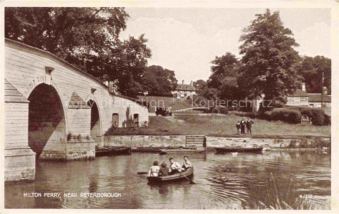 Peterborough  UK Milton Ferry Bridge