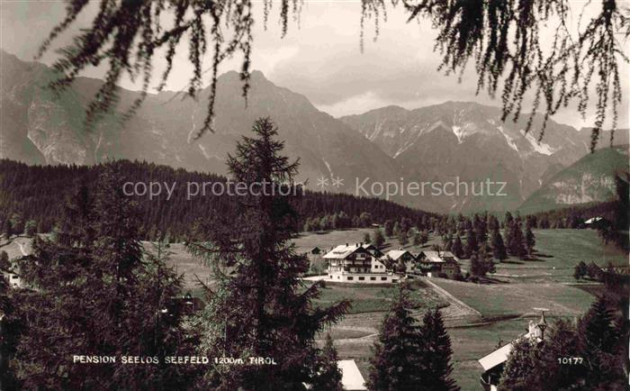 Seefeld Tirol Panorama Pension Seelos Alpen