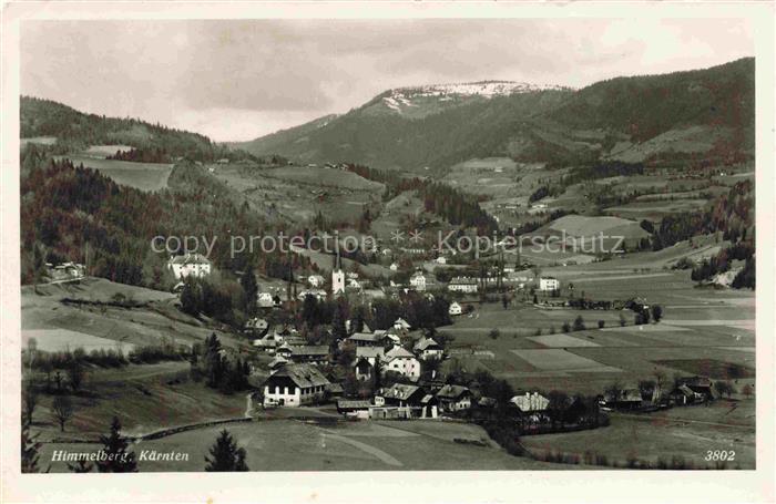 Himmelberg Kaernten AT Panorama