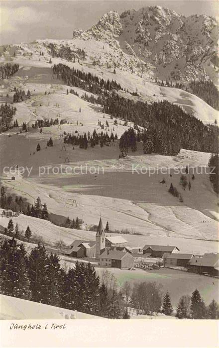 Jungholz Tirol AT Winterpanorama