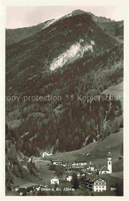 Gries Brenner Noesslach Tirol AT Panorama Blick ins Tal