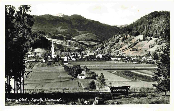 Passail Steiermark AT Panorama Sommerfrische