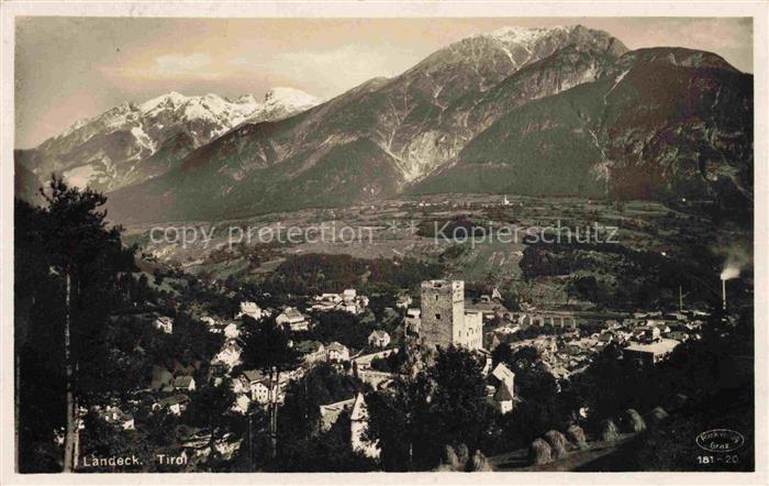 Landeck  Tirol AT Panorama