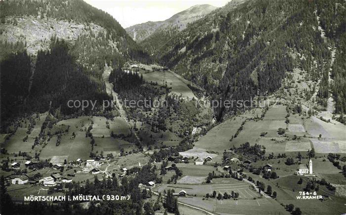 Moertschach Moelltal Kaernten AT Panorama Moelltal