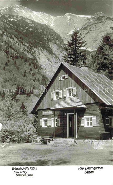 Steinach Ennstal Steiermark Grimminghuette Berghuette Alpen