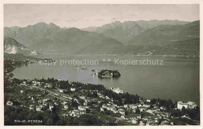 Stresa Borromeo Lago Maggiore IT Panorama
