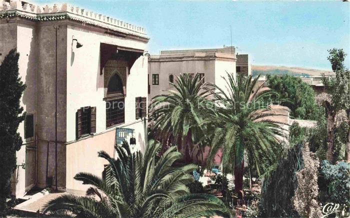 Fes  Fez Maroc Patio du Palais Jamai