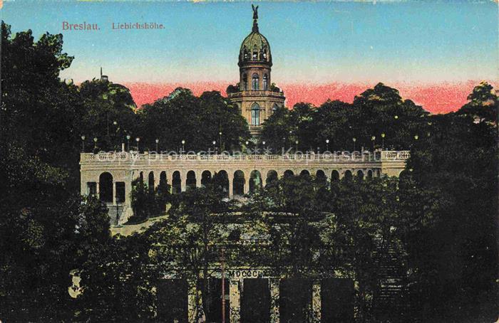 Breslau WROCLAW PL Liebichshoehe